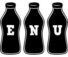 Enu bottle logo