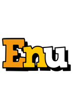 Enu cartoon logo