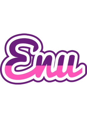 Enu cheerful logo