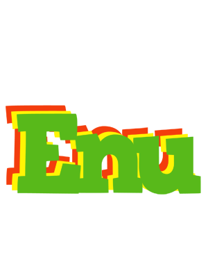 Enu crocodile logo