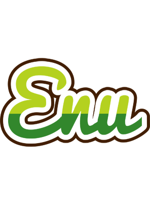 Enu golfing logo