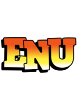 Enu sunset logo