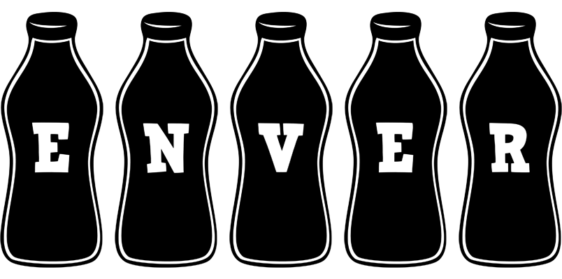 Enver bottle logo