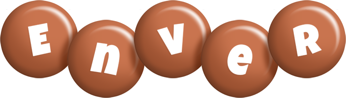 Enver candy-brown logo