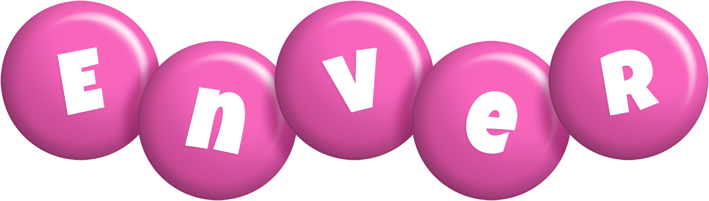 Enver candy-pink logo