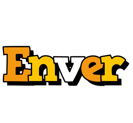 Enver cartoon logo