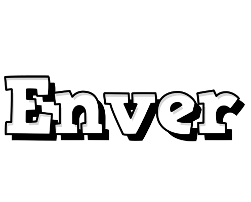 Enver snowing logo