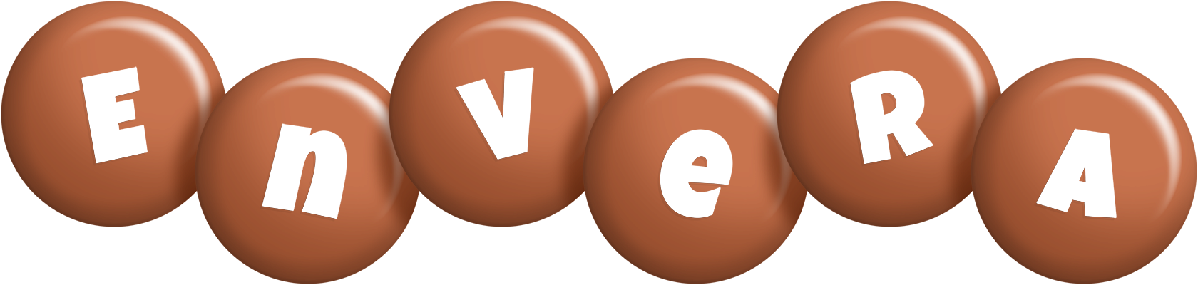 Envera candy-brown logo