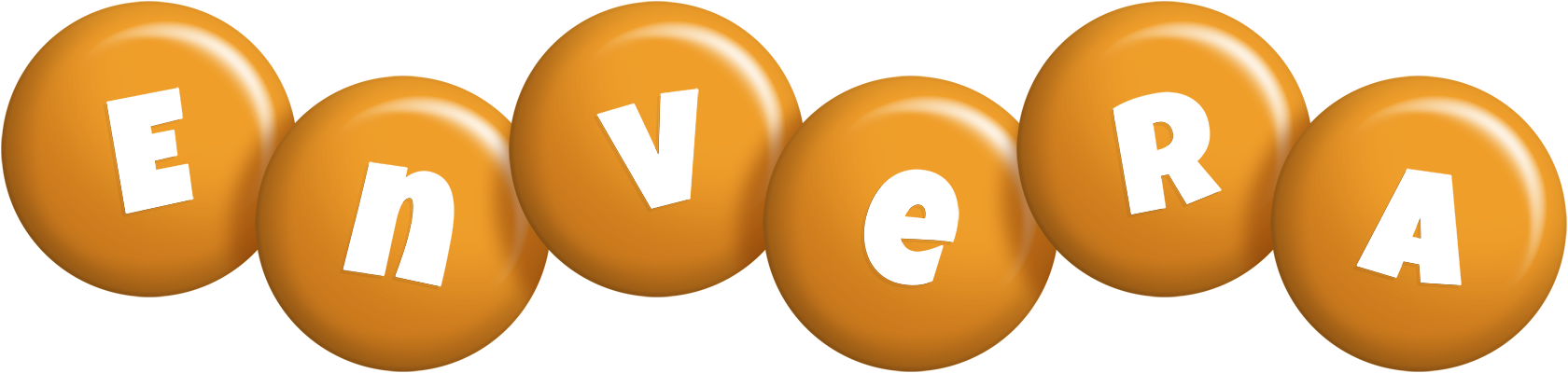 Envera candy-orange logo