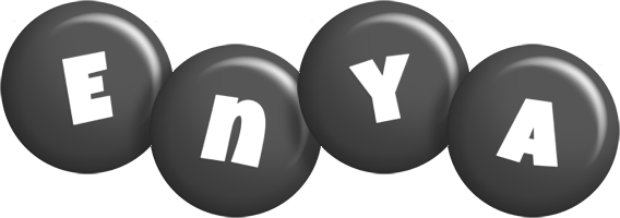 Enya candy-black logo