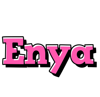 Enya girlish logo