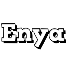 Enya snowing logo