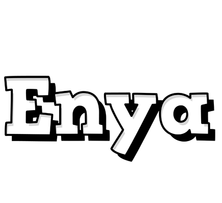 Enya snowing logo
