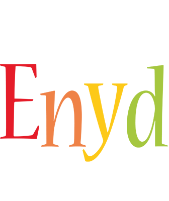 Enyd birthday logo