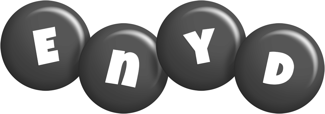 Enyd candy-black logo