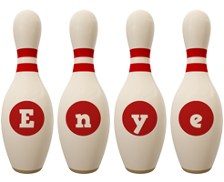 Enye bowling-pin logo