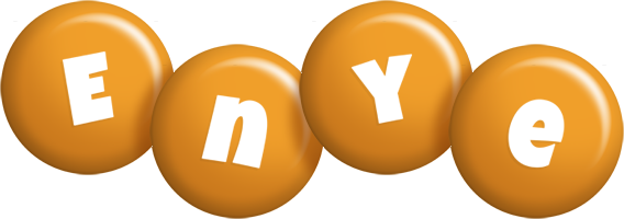 Enye candy-orange logo