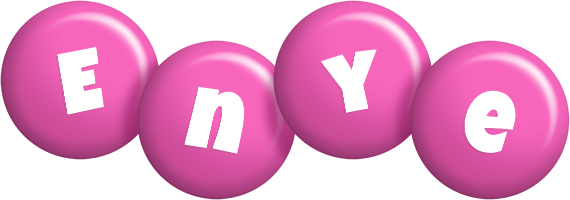 Enye candy-pink logo