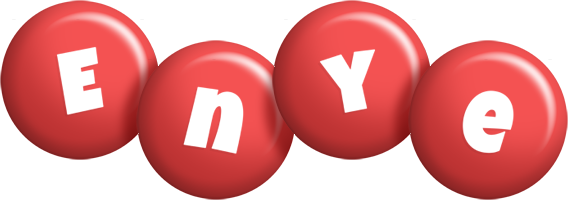 Enye candy-red logo