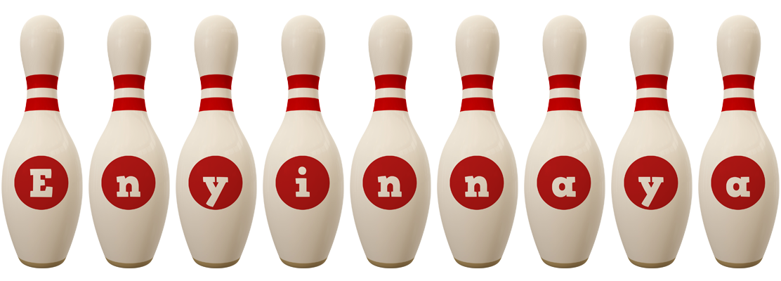 Enyinnaya bowling-pin logo