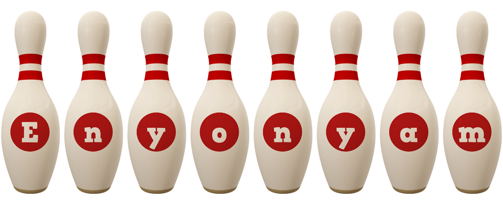Enyonyam bowling-pin logo