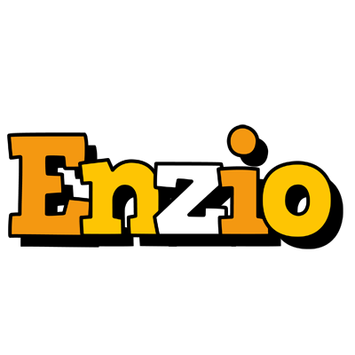 Enzio cartoon logo