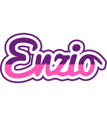 Enzio cheerful logo