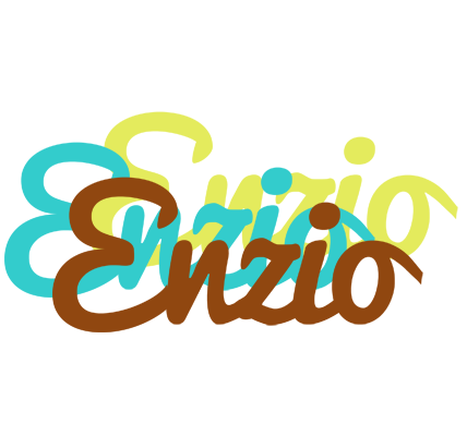 Enzio cupcake logo