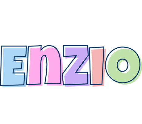 Enzio pastel logo