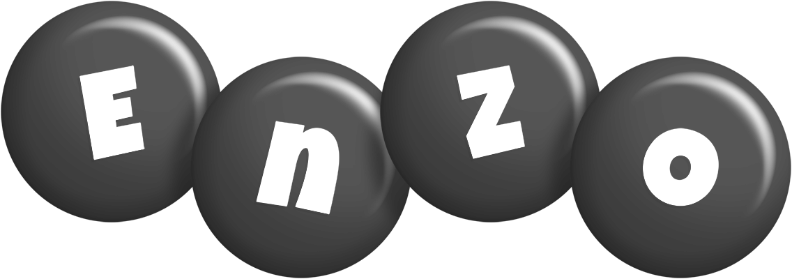 Enzo candy-black logo