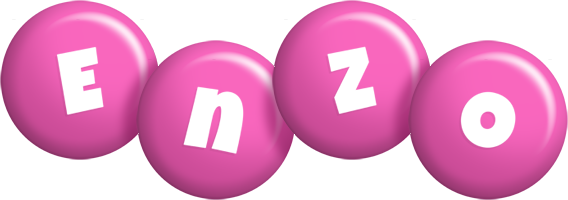 Enzo candy-pink logo