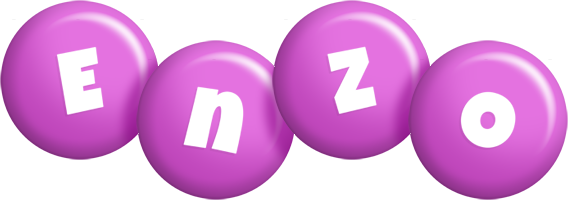 Enzo candy-purple logo