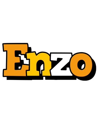 Enzo cartoon logo