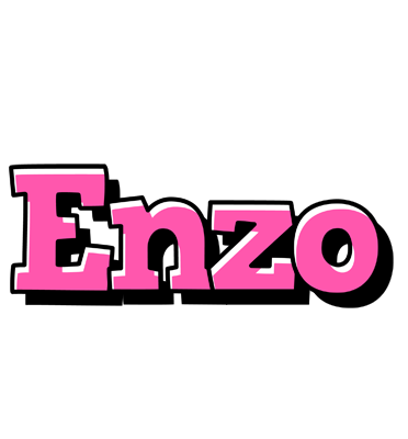 Enzo girlish logo