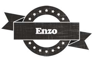 Enzo grunge logo