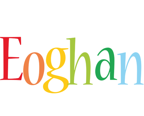 Eoghan birthday logo