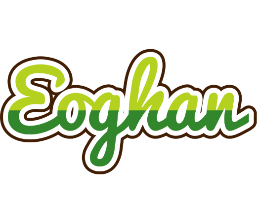 Eoghan golfing logo