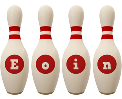 Eoin bowling-pin logo