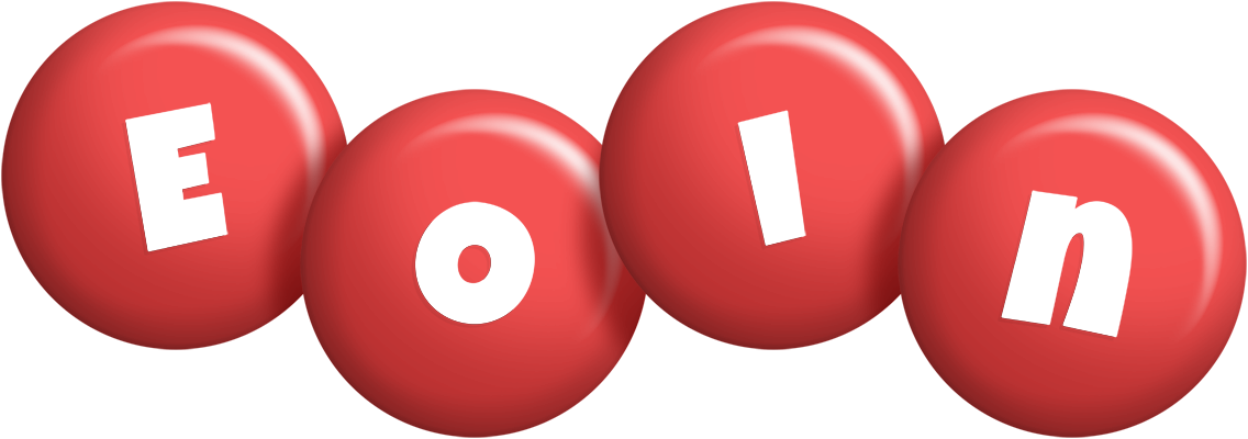 Eoin candy-red logo