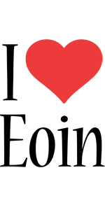 Eoin i-love logo