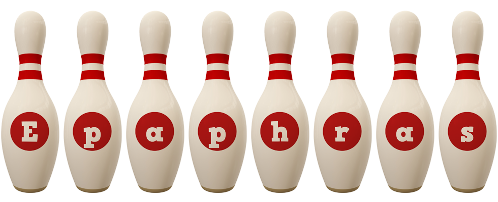 Epaphras bowling-pin logo
