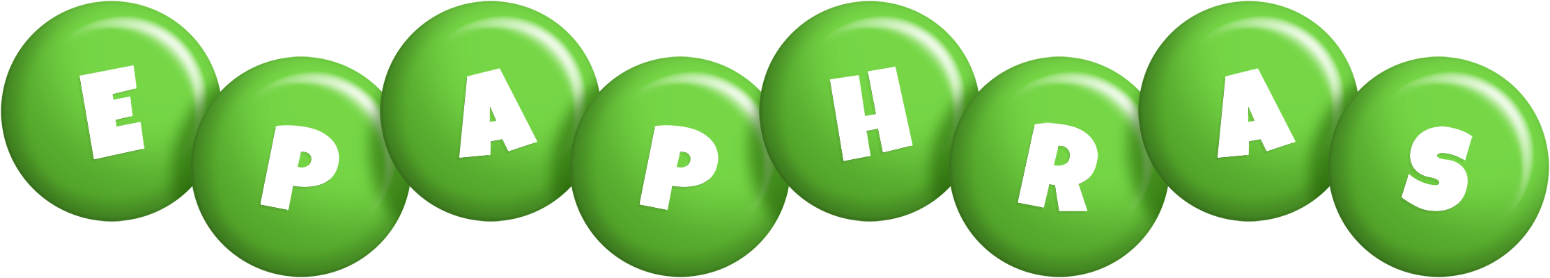 Epaphras candy-green logo
