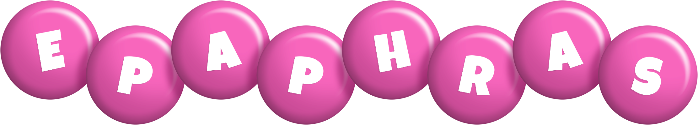 Epaphras candy-pink logo
