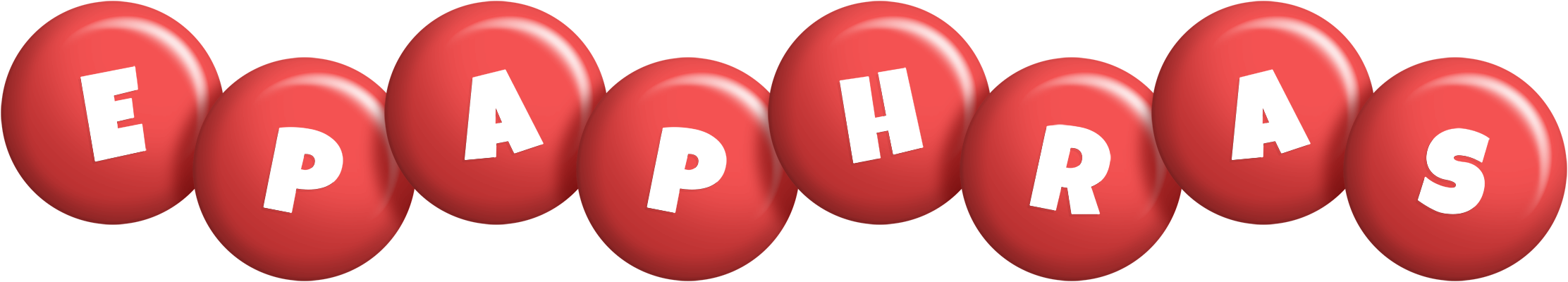 Epaphras candy-red logo