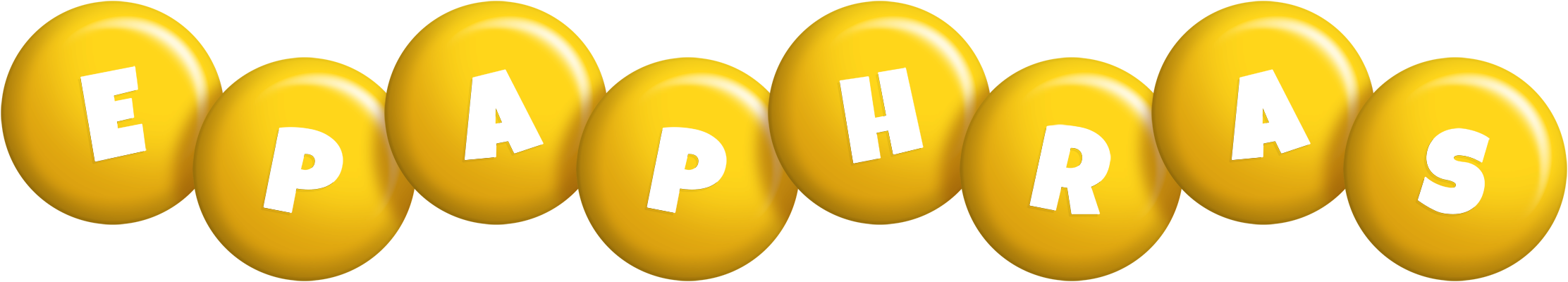 Epaphras candy-yellow logo