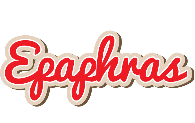 Epaphras chocolate logo
