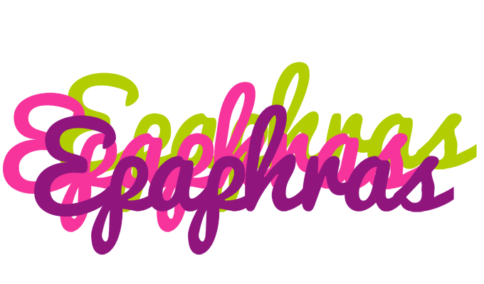 Epaphras flowers logo