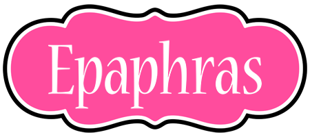 Epaphras invitation logo