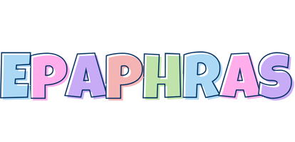 Epaphras pastel logo