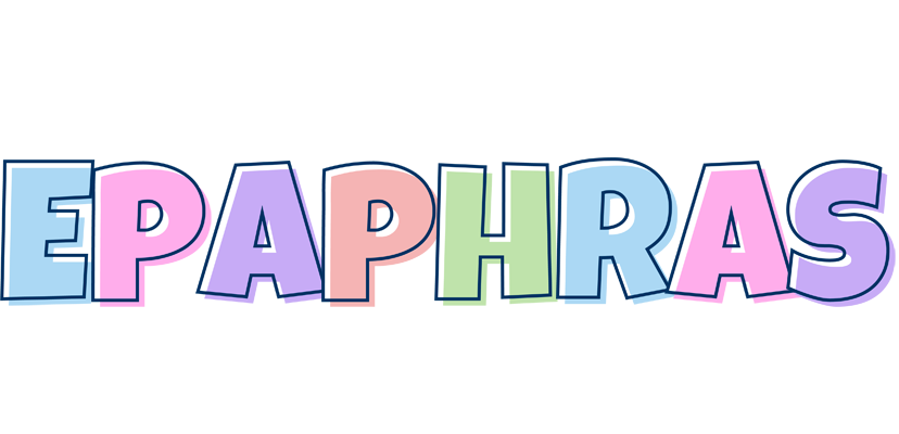 Epaphras pastel logo